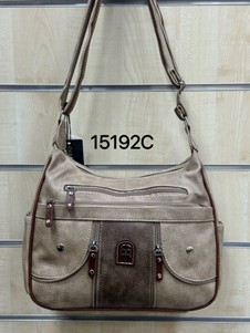 PU Tasche  Farbe Sand/Braun