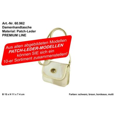 Damenhandtasche Echt Patchleder - 60.962