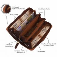 DOLPHIN LINE - VINTAGE LEDER