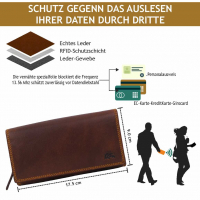 DOLPHIN LINE - VINTAGE LEDER