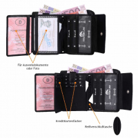 Dolphine line - Nappa leder