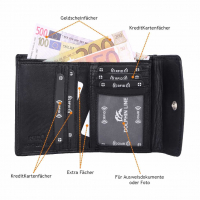 Dolphin line - Nappa leder