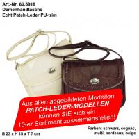 Damenhandtasche Echt Patchleder - 60.5918